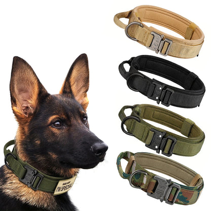 Dog Training Collar Adjustable And Leash Set Control Handle