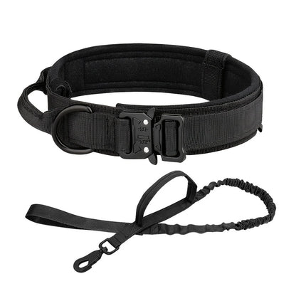 Dog Training Collar Adjustable And Leash Set Control Handle