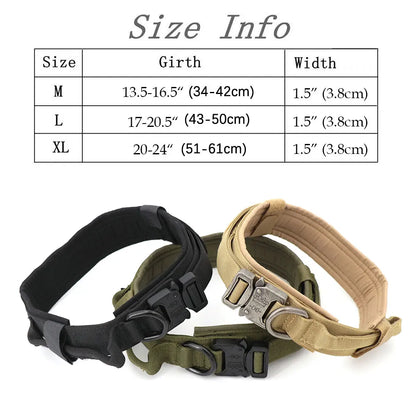 Dog Training Collar Adjustable And Leash Set Control Handle